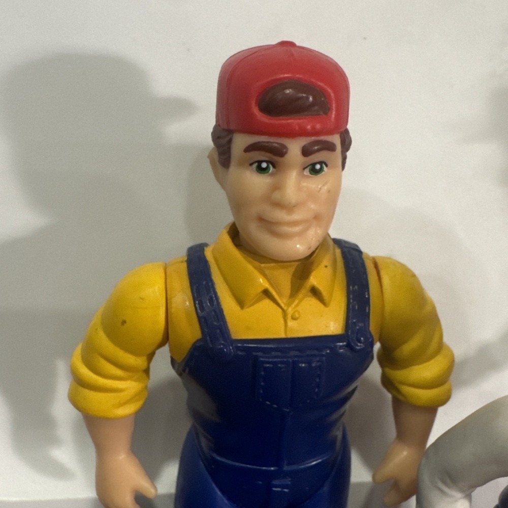 1995 Tonka Farm Figures Western Cowboy Cowgirl Mom Dad Farm Ranch Mechanic LOT 3 - Picture 2 of 9